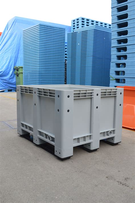 steel pallet box storage|heavy duty plastic pallet boxes.